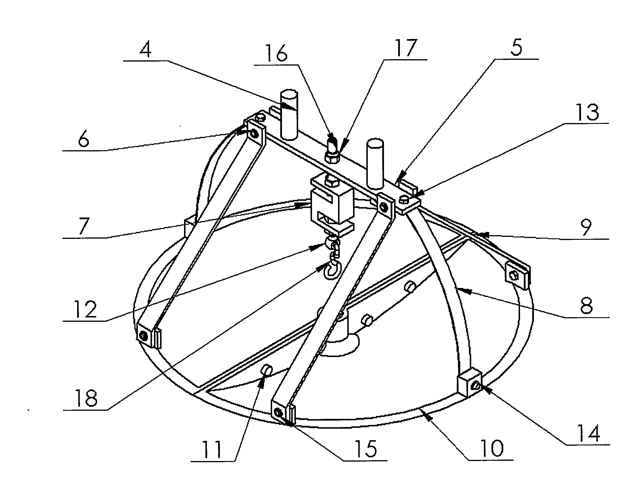 Device for preventing climbing on tail in animal tail suspension test