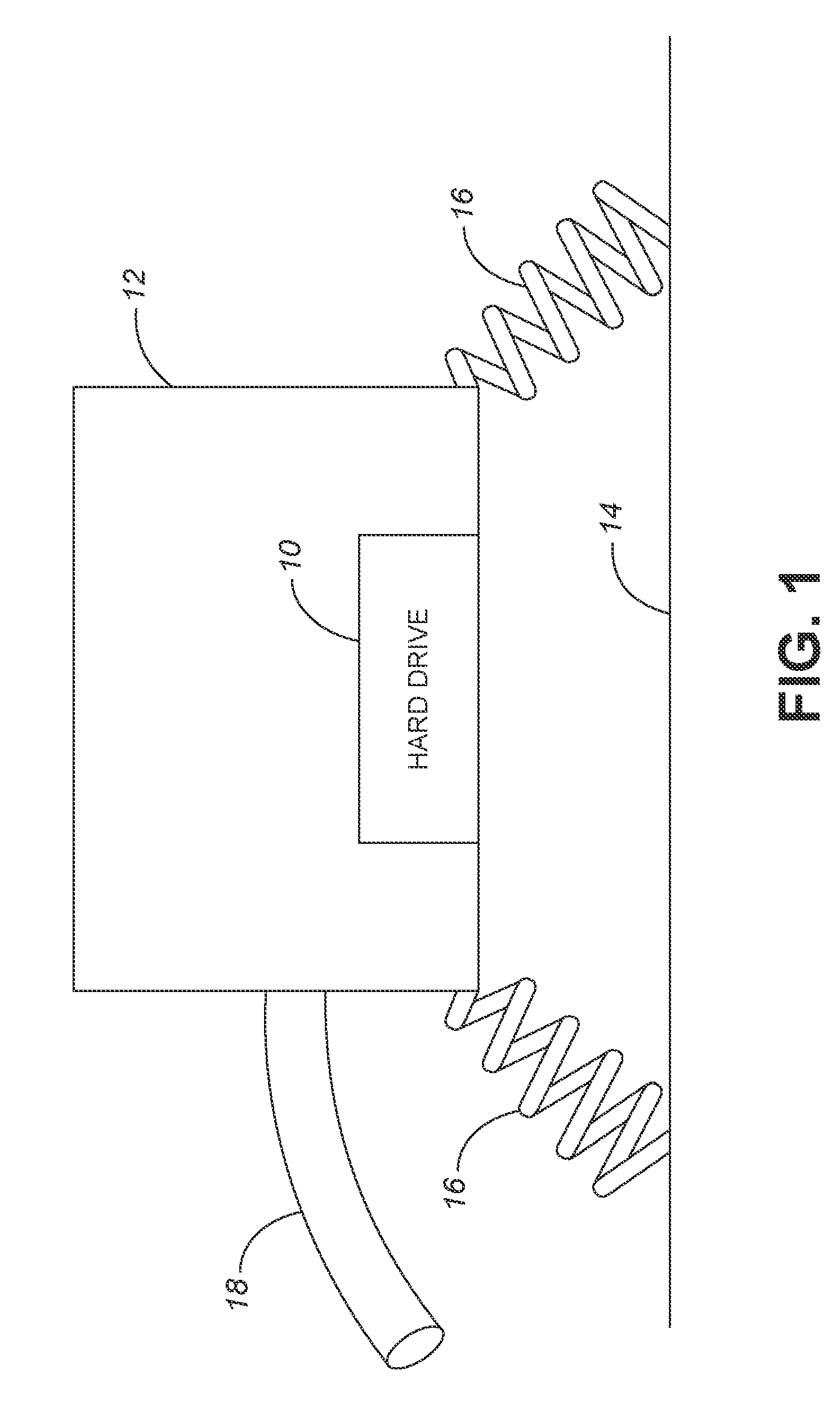 Mobile event data recorder with multiple orientation vibration isolation