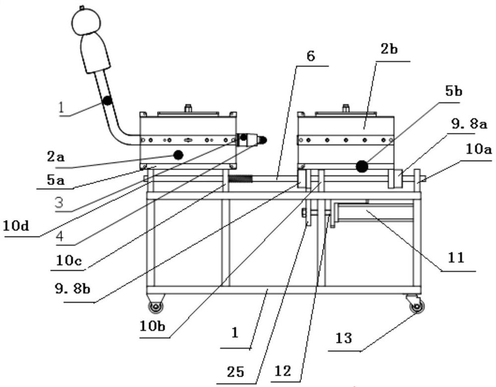 A rapid performance inspection device for high-voltage insulating parts