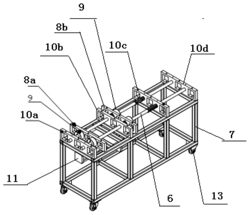 A rapid performance inspection device for high-voltage insulating parts