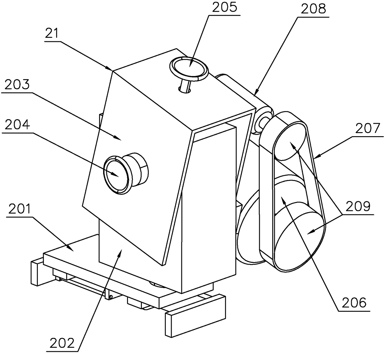 A rapid pressing vertical veneer continuous splicing machine and its splicing process