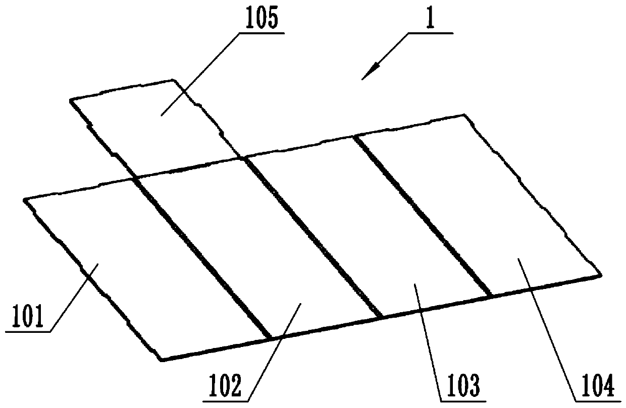 Segmented molding and product packaging method of a rigid pasted carton