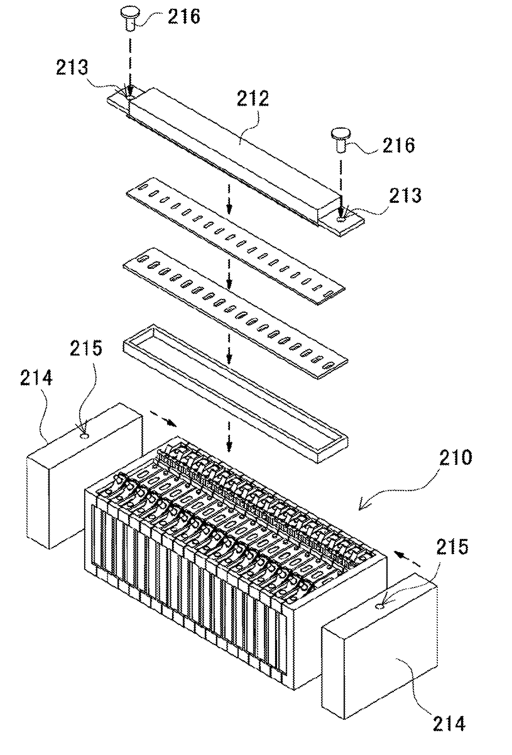Power supply device, and vehicle and storage battery device equipped with power supply device