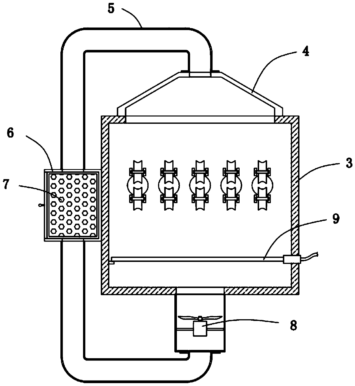 Composite fiber product, process and drying equipment