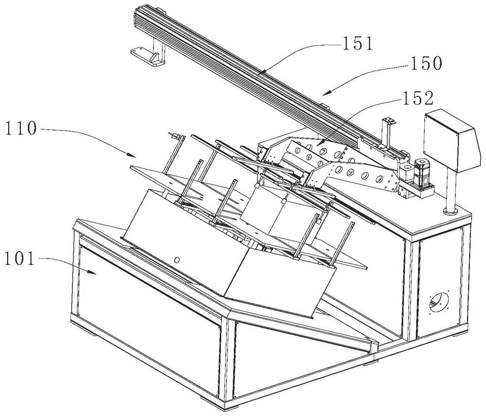 Inclined-lifting-platform automatic printing machine