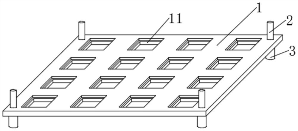 A seedling raising tray for easy picking and transportation of seedlings