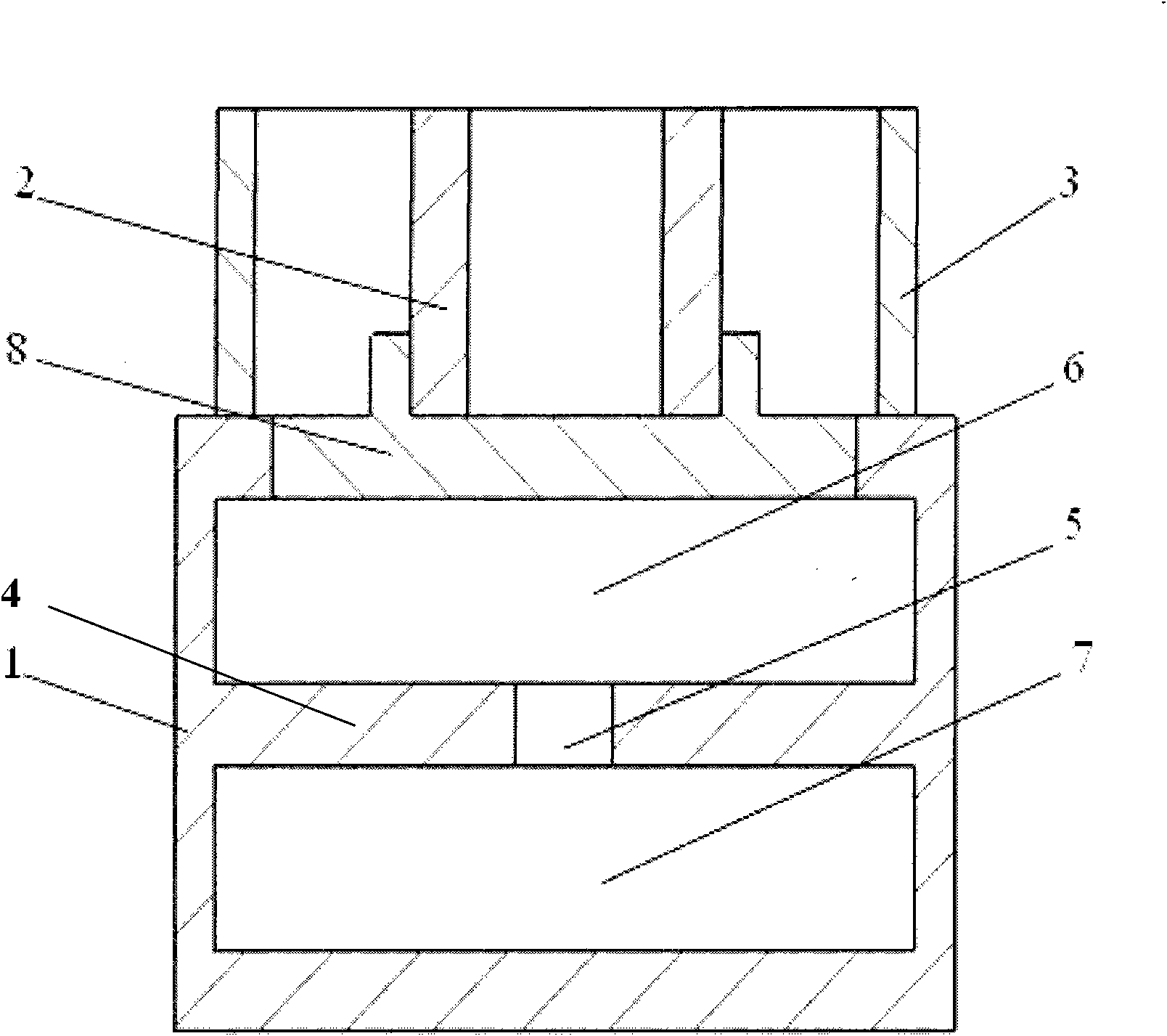 Low-frequency vibration isolator with three degrees of freedom