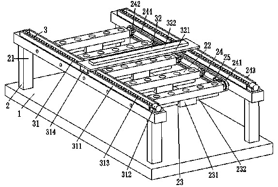 Infusion bottle rubber plug production arrangement device