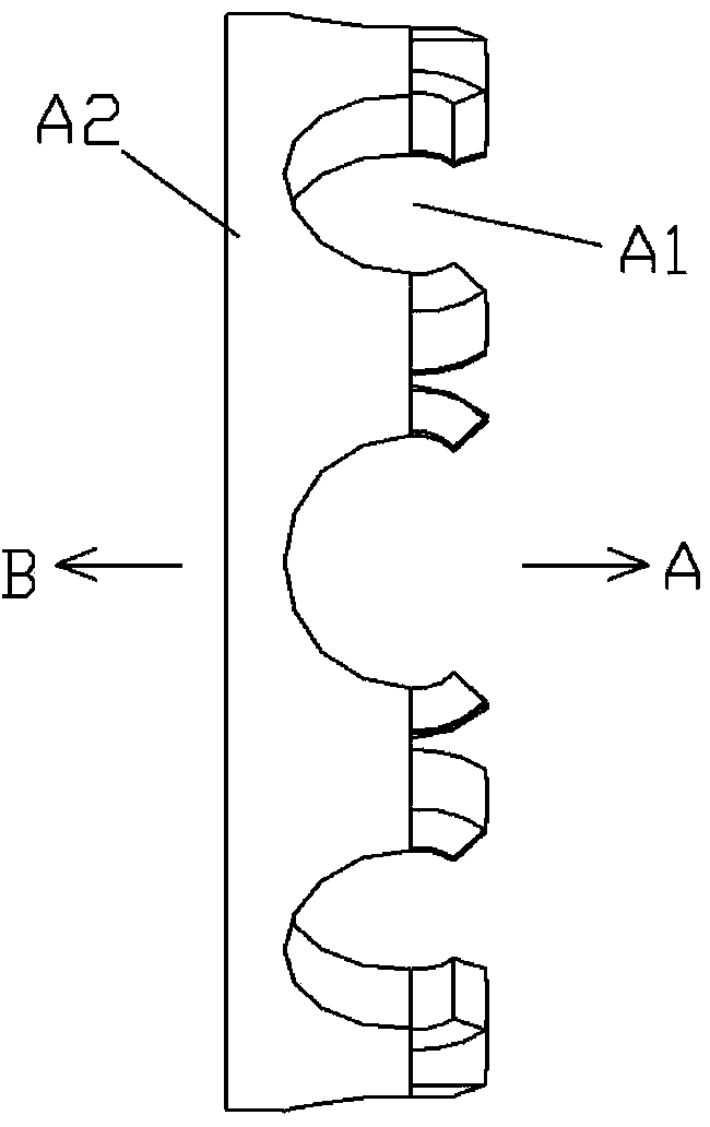 Vibratory feeder of bearing retainer