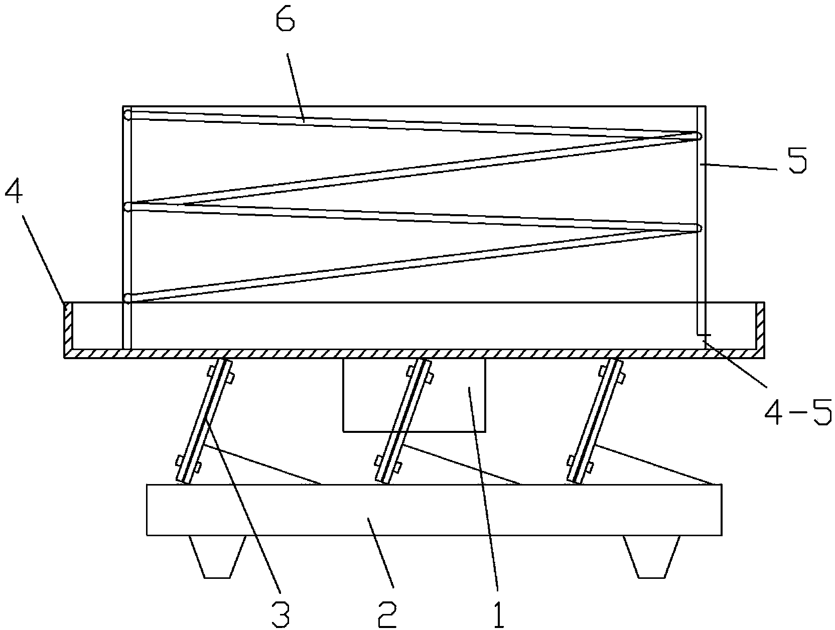 Vibratory feeder of bearing retainer