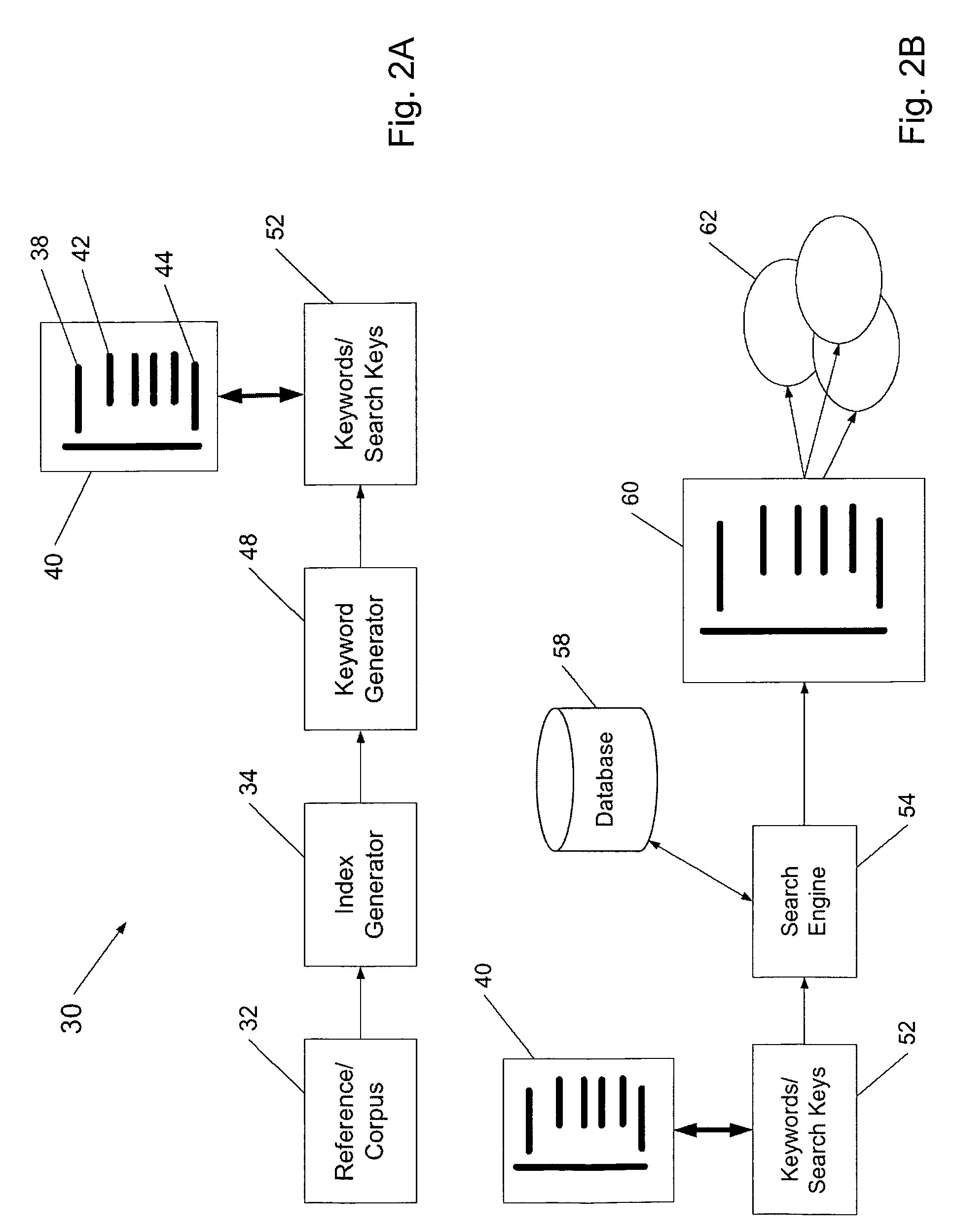 Systems and methods for employing an orthogonal corpus for document indexing