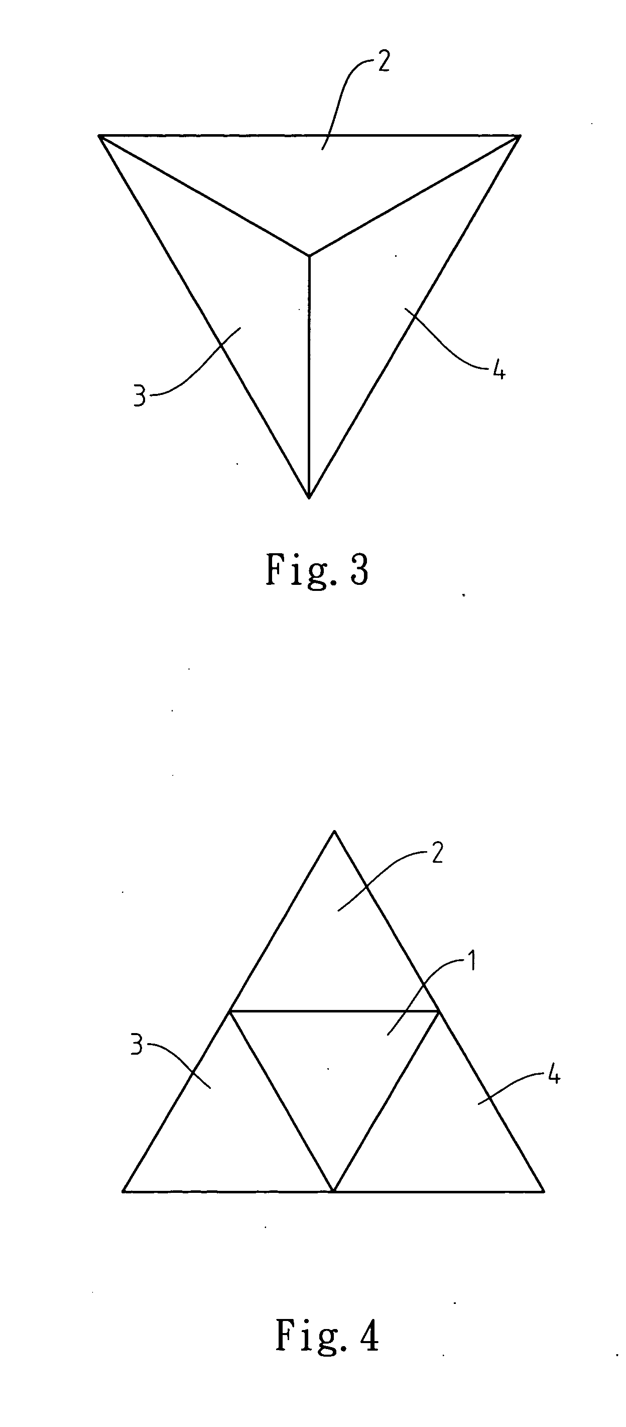 Mapping and drawing method for a tetrahedron map