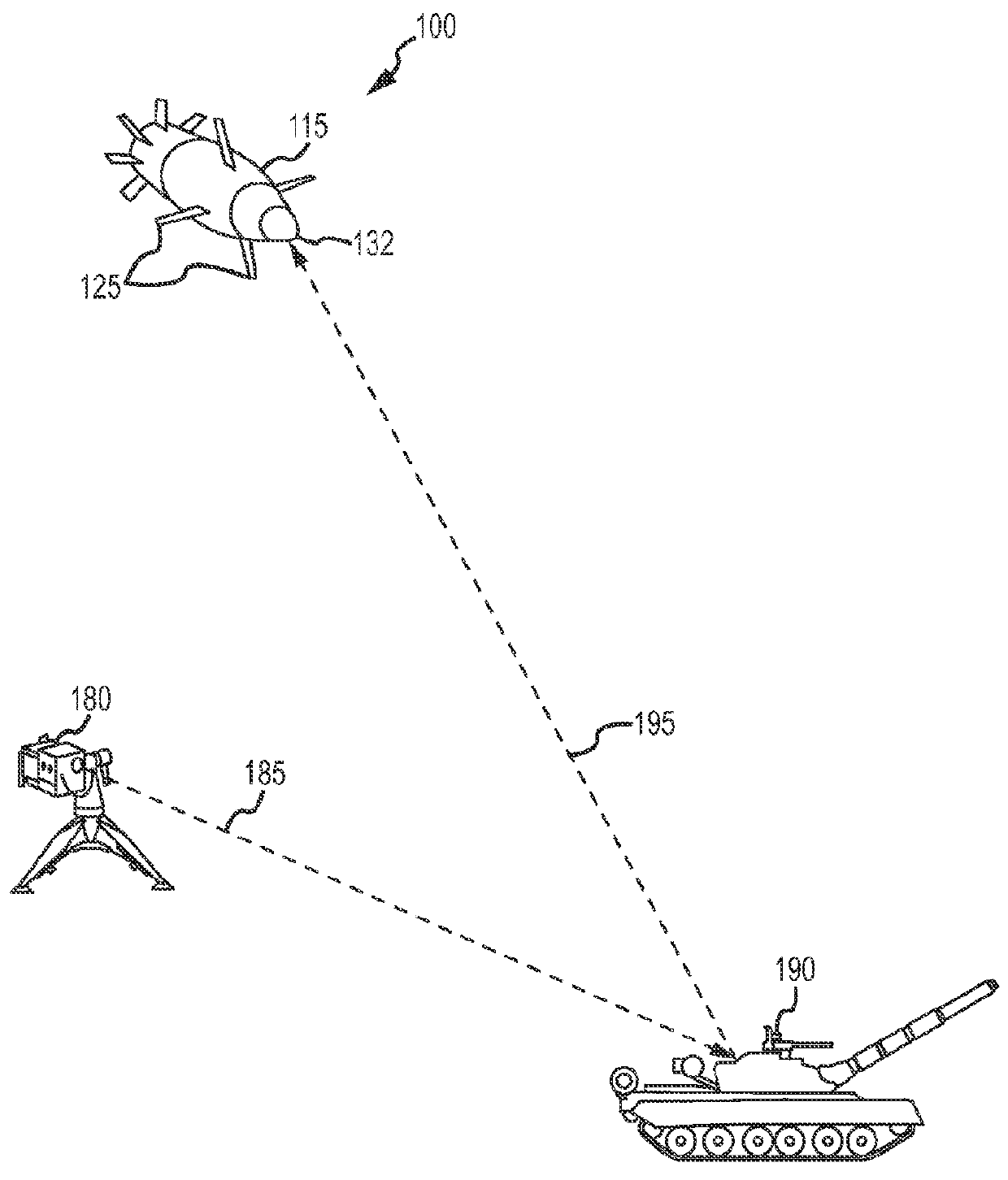 Fixed-source array test station for calibration of a semi-active laser (SAL) seeker