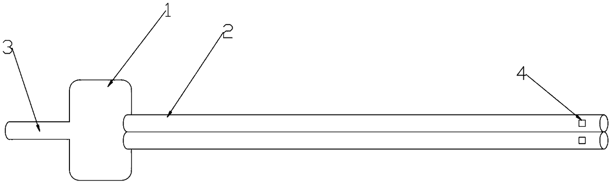 Autologous fat transplant needle