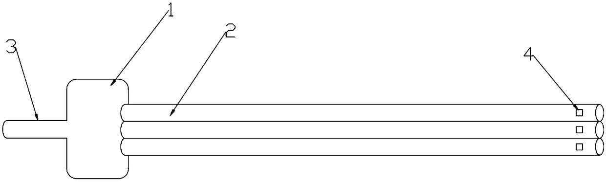 Autologous fat transplant needle