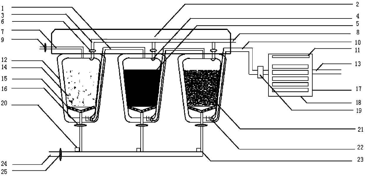 Backwash well water filter