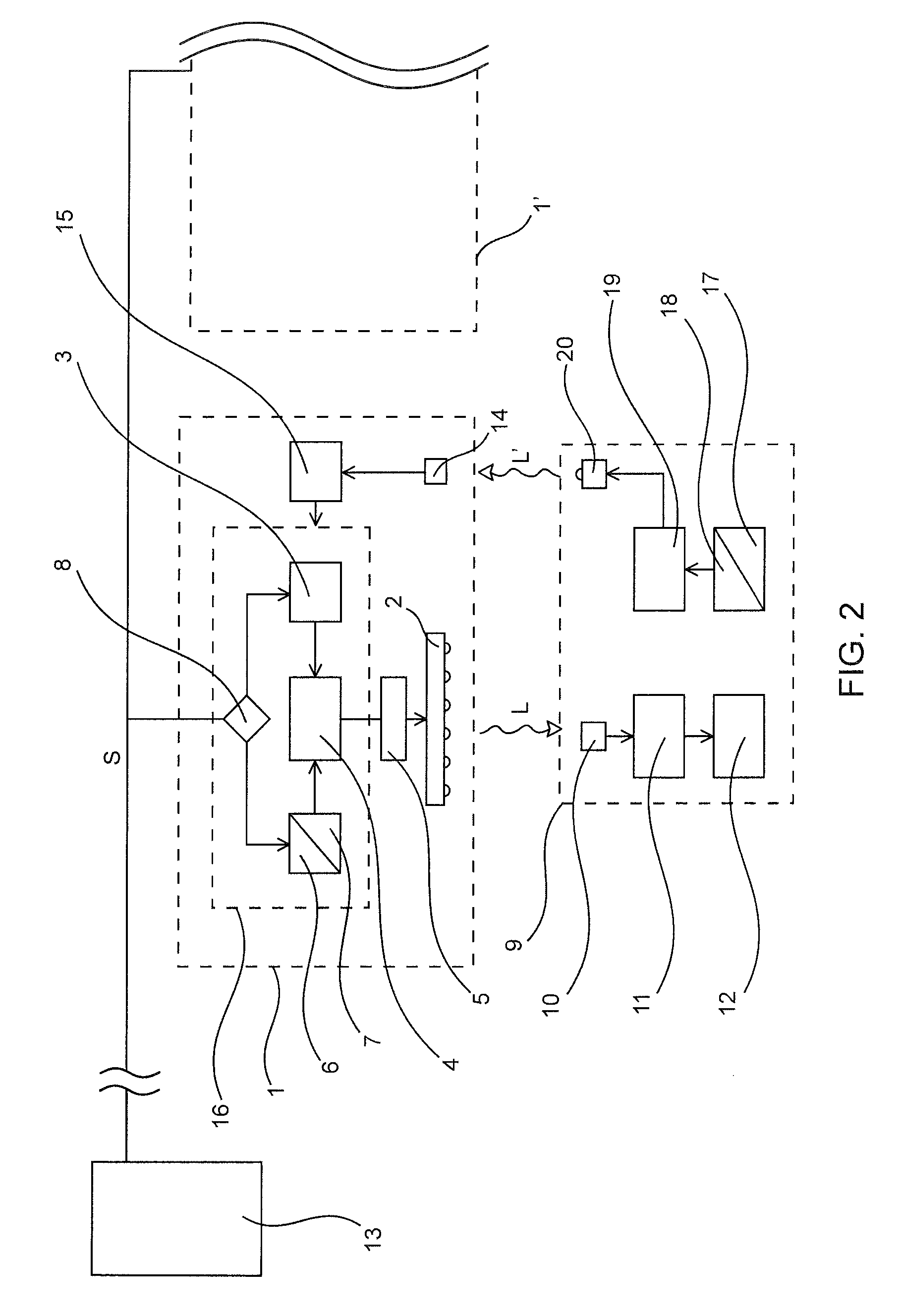 Lighting apparatus having a lighting means comprising at least one LED