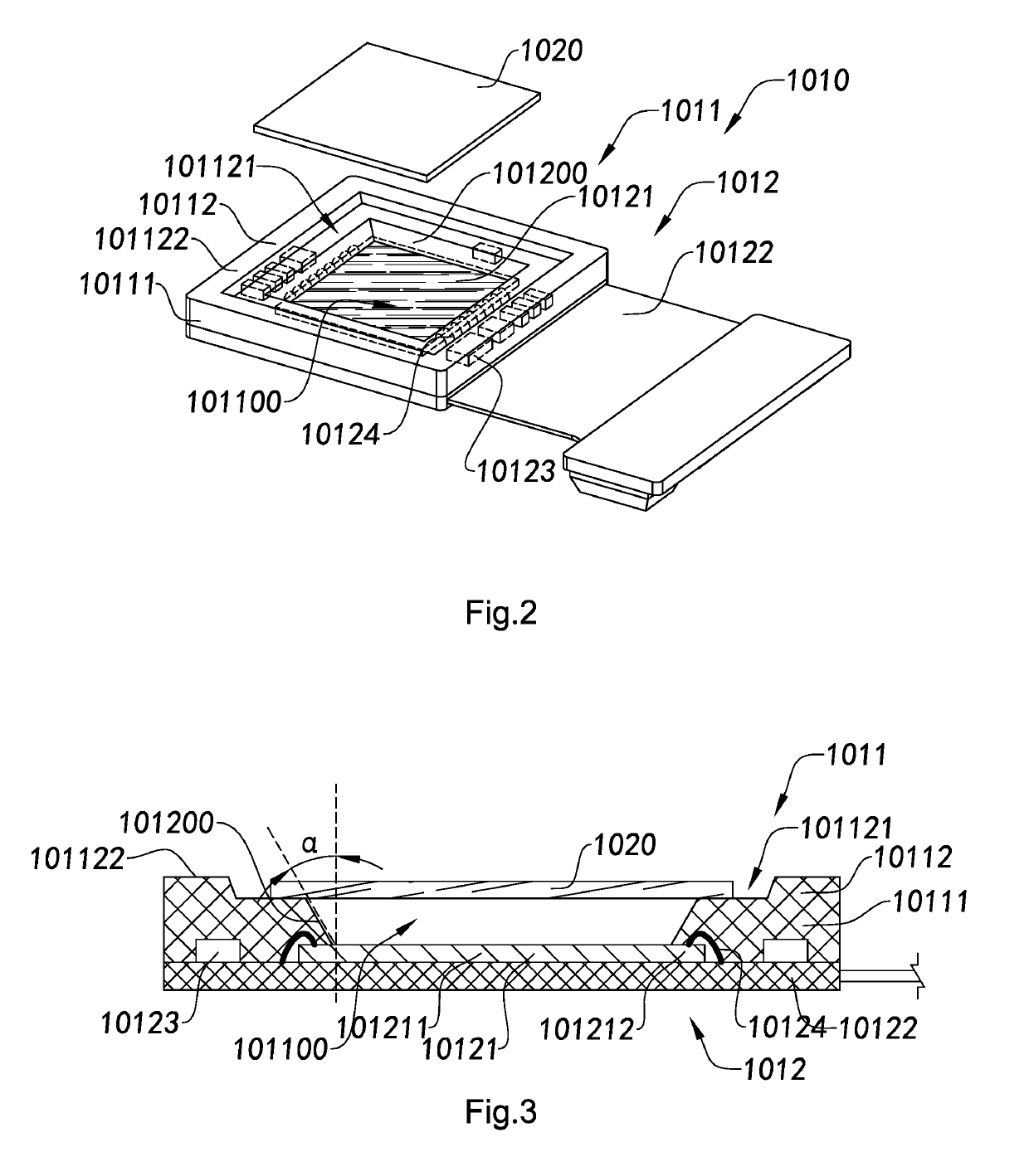 Camera module, and photosensitive component thereof and manufacturing method therefor