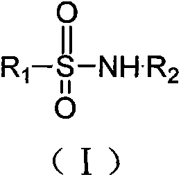 Sulfamide benzylation method
