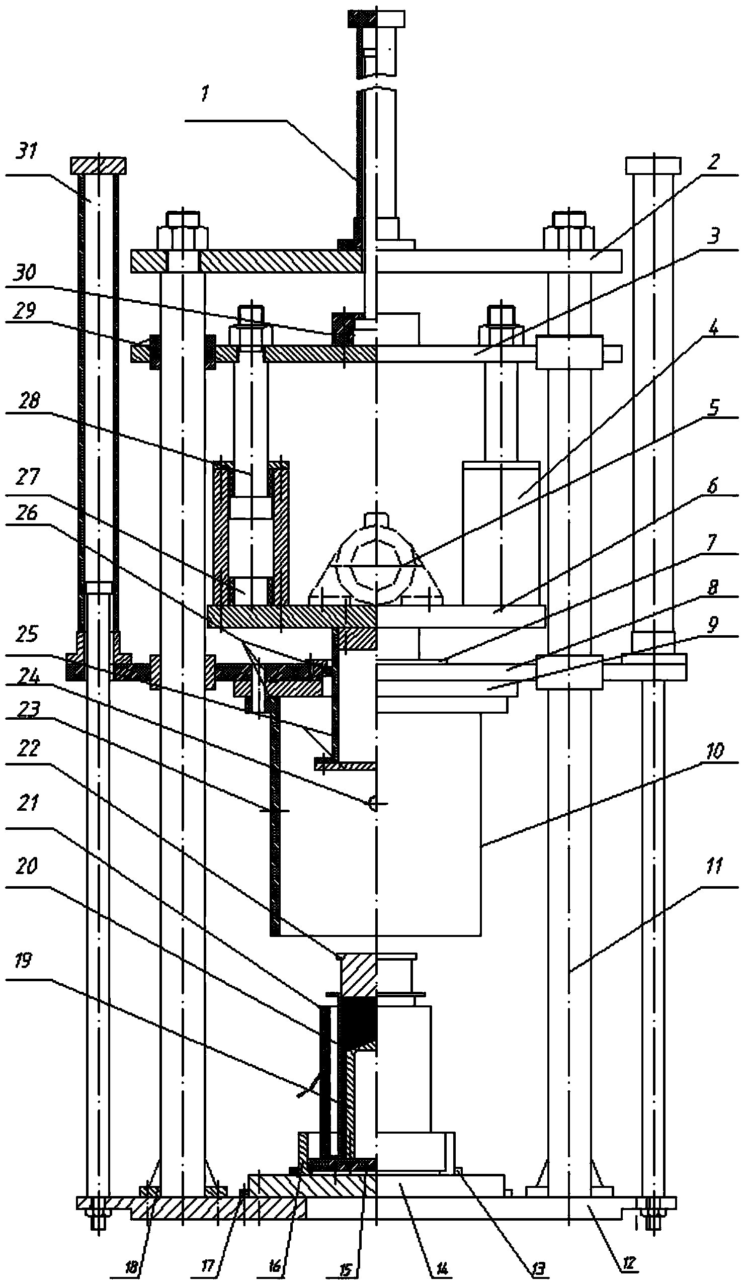 Electromagnetic induction heating type powder vibrating vacuum thermoforming device and method