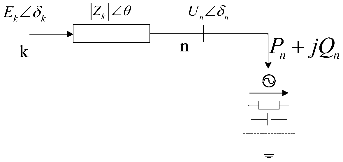 Voltage stability prediction method for solving single-time cross-section problem