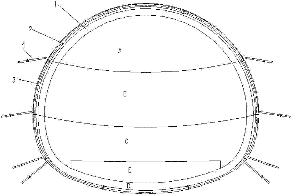 Tunnel supporting method