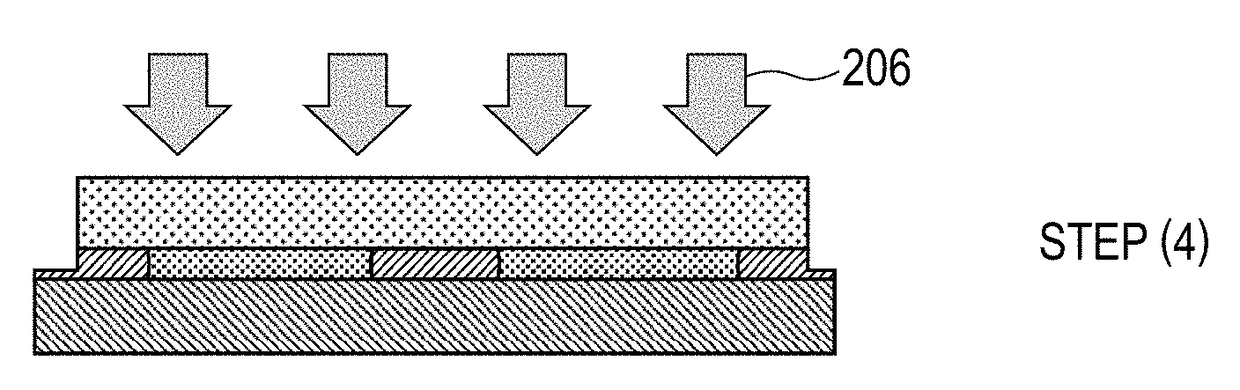 Pattern forming method as well as production methods for processed substrate, optical component, circuit board, electronic component and imprint mold