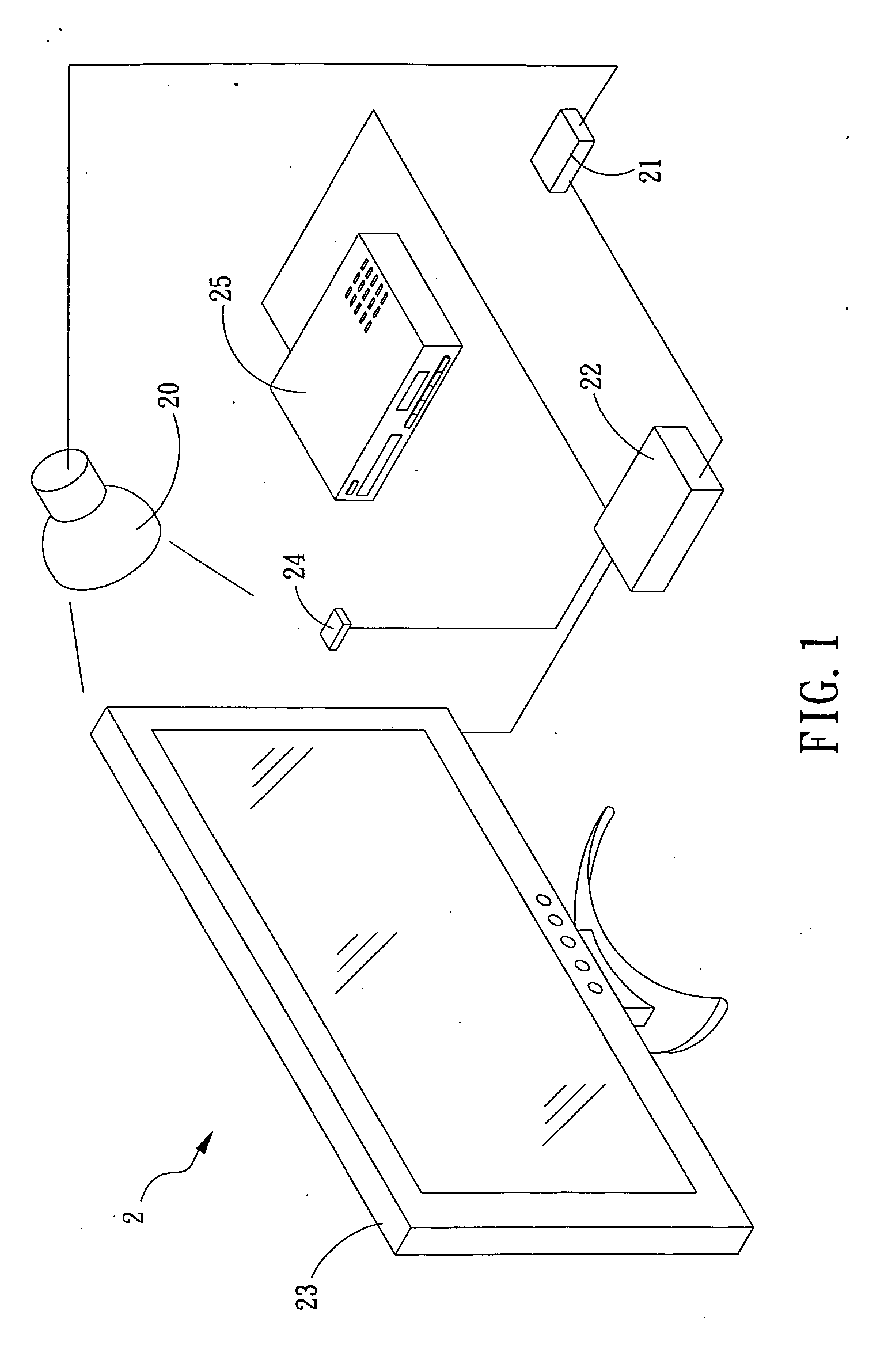 Image processing and controlling system