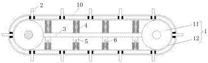 Automated anti-accumulation system for material conveying