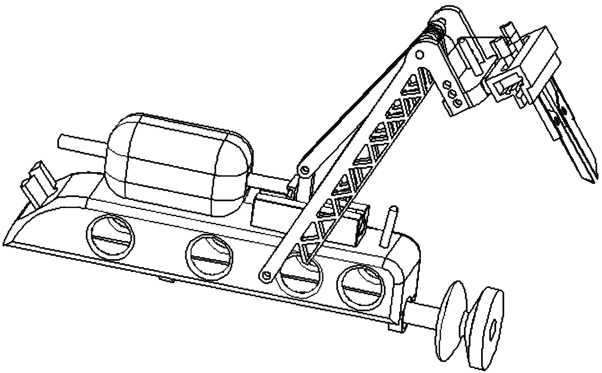 Stolon cutting mechanism based on semi-automatic strawberry flexible picking