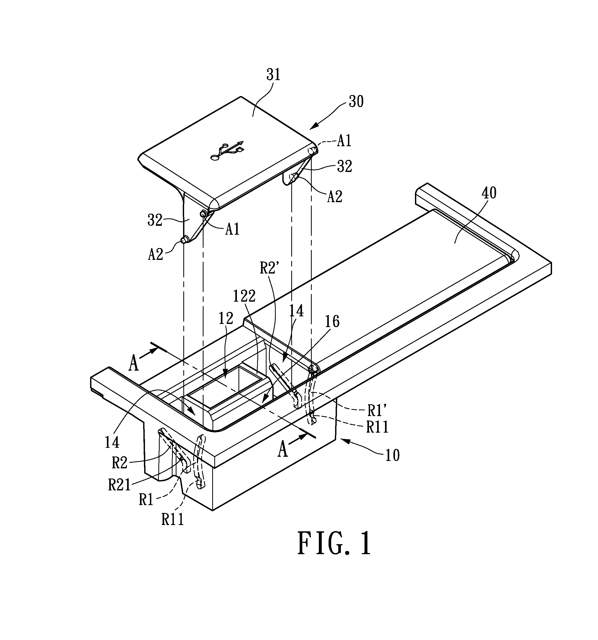 Sliding cover structure