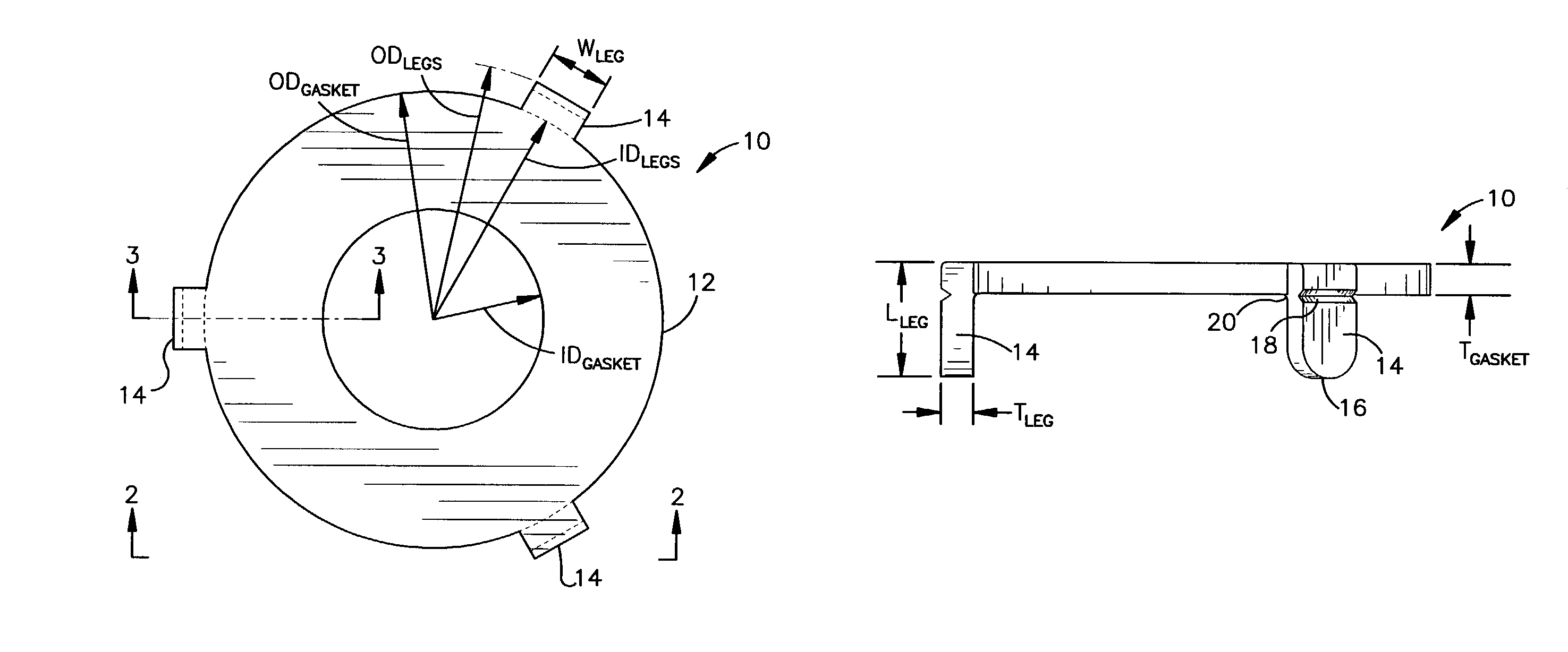 Seal and retainer for a fluid connection