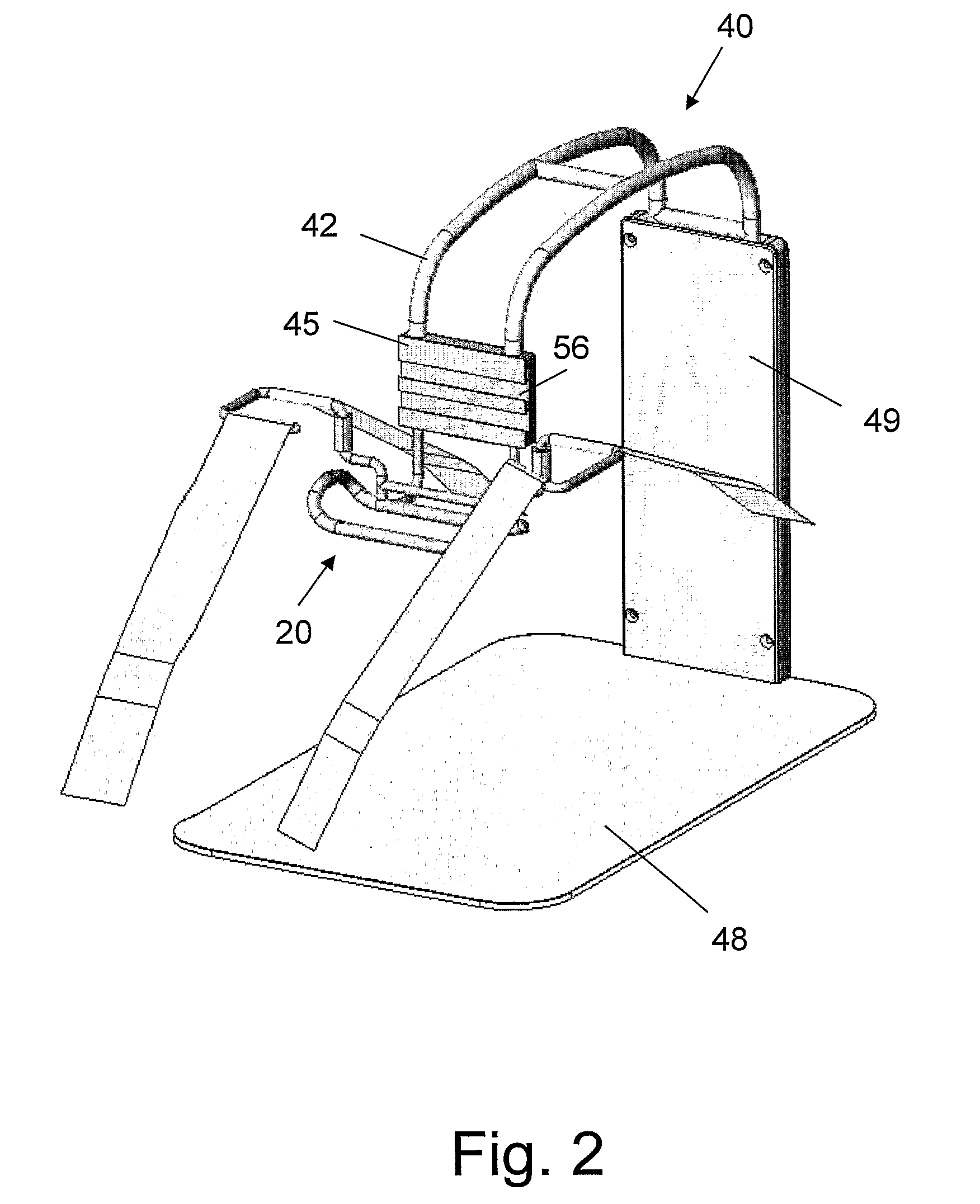 Device and method for maintaining pressure onto a blood vessel