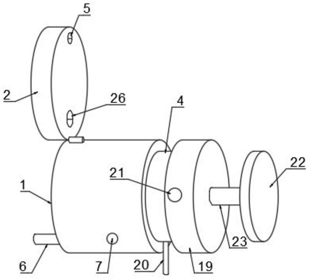 Rapid air suction sampling device for air detection