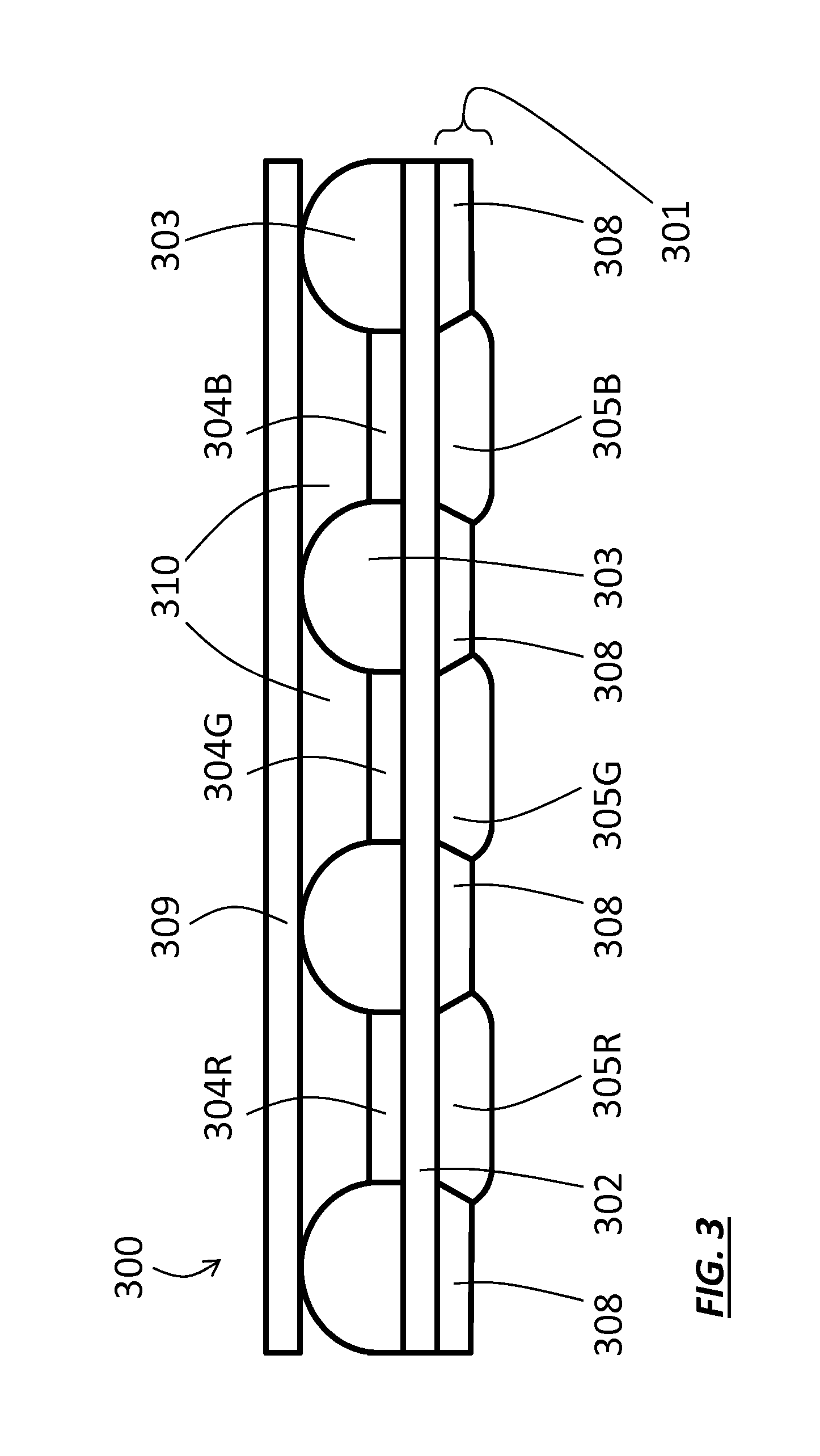 Local seal for encapsulation of electro-optical element on a flexible substrate