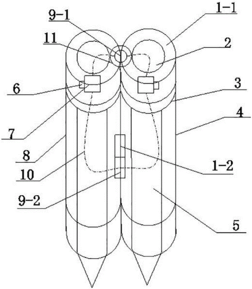 Foldable luminous pen