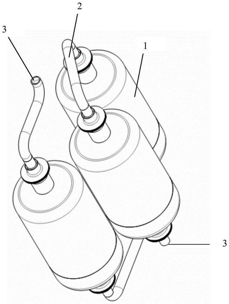 Vacuum heat-preservation calandria two-dimensional tracking focusing solar heat collector