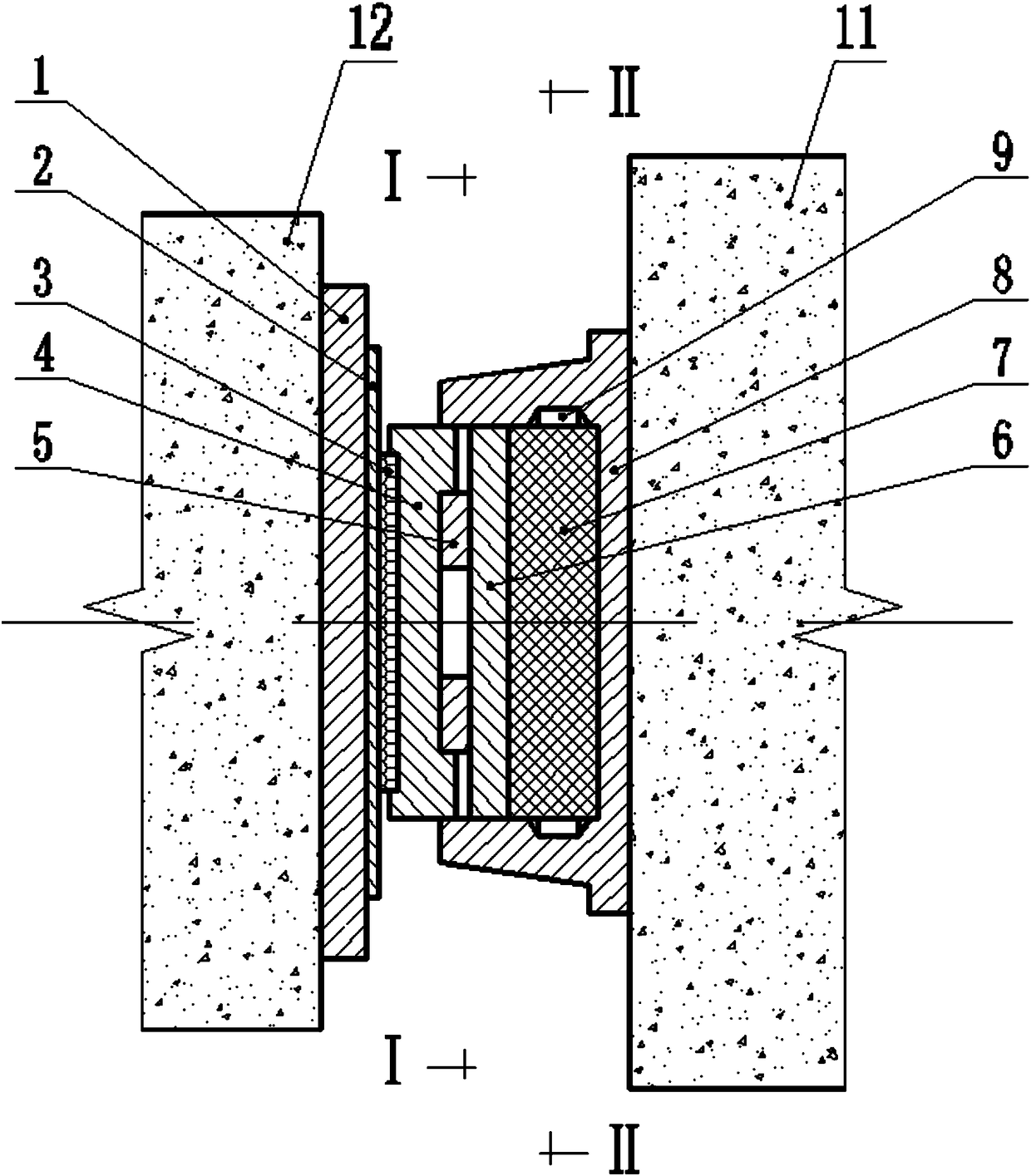 Anti-collision high elastic support in horizontal direction