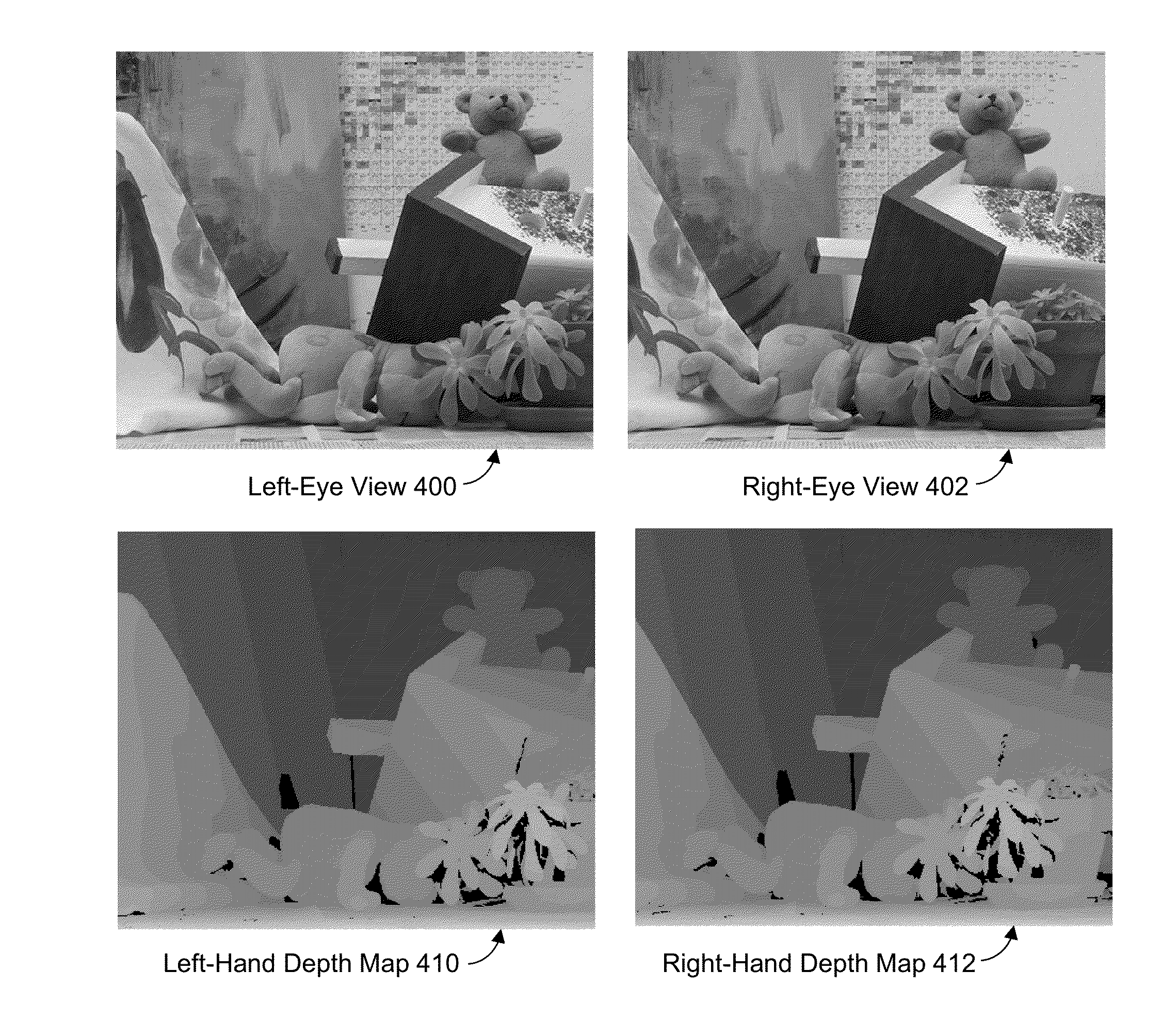Refinement of Depth Maps by Fusion of Multiple Estimates