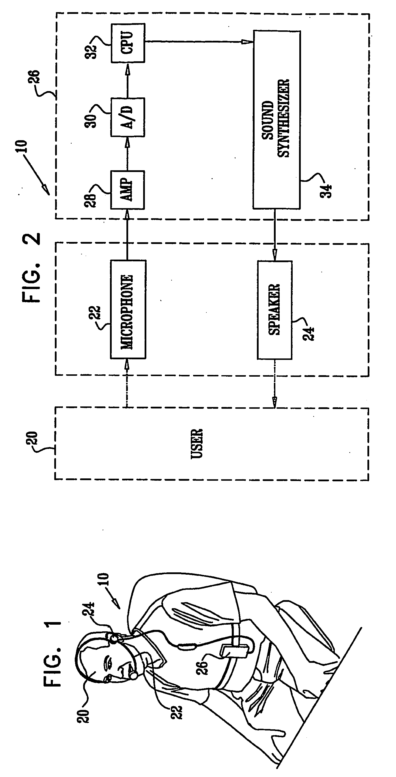 Apparatus and Method for Breathing Pattern Determination Using a Non-Contact Microphone