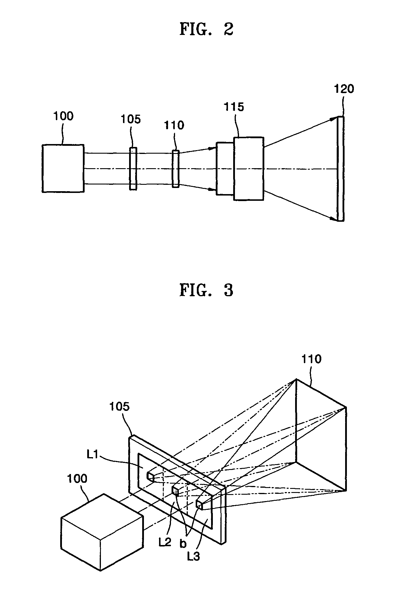 Illumination system eliminating laser speckle and projection TV employing the same