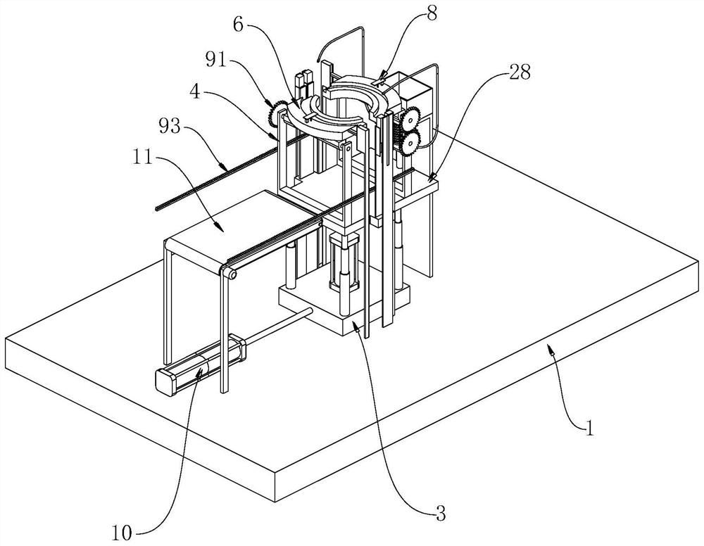 A sawing device for brake shoes