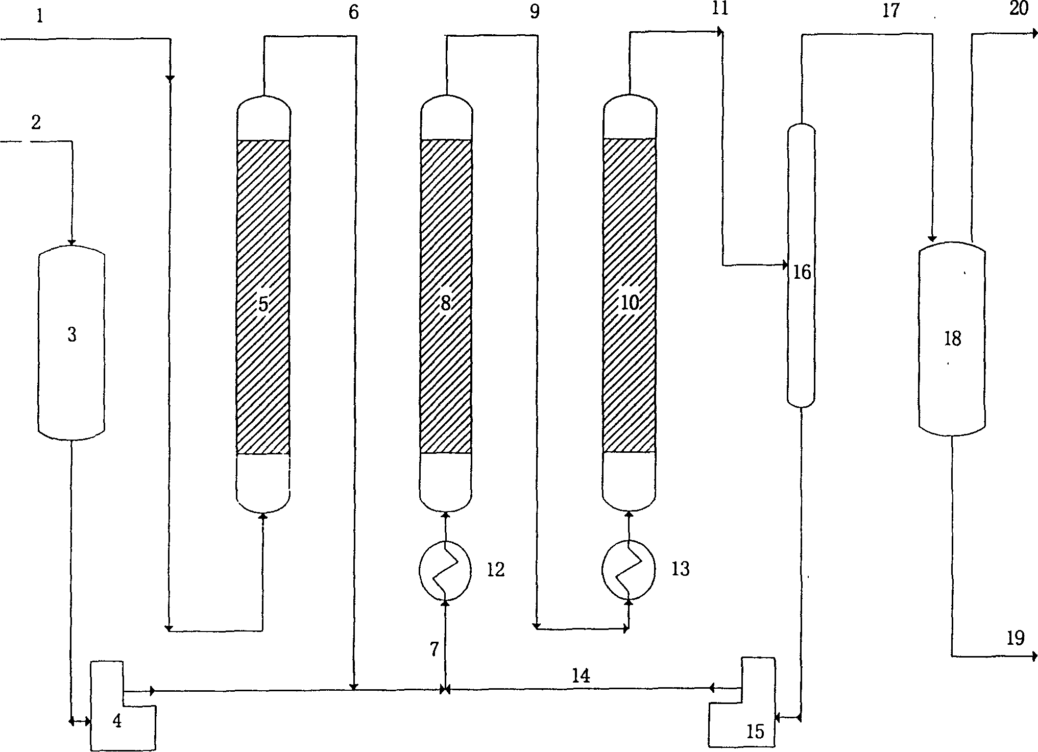 Process for the preparation of 2-ethylhexanal