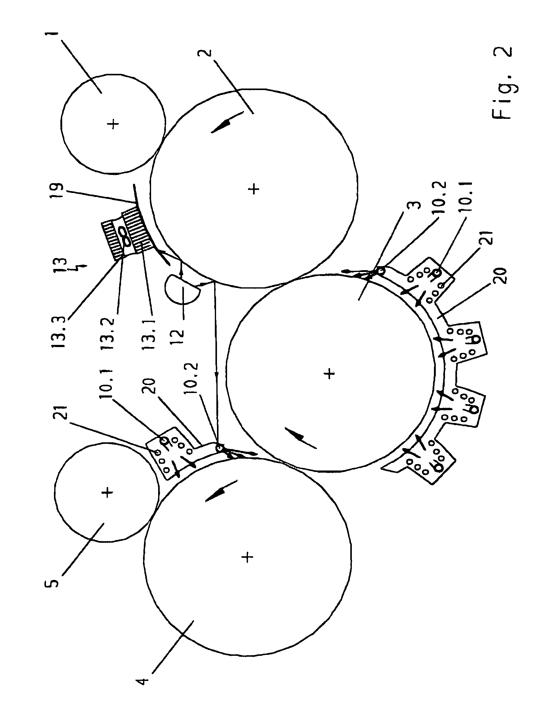 Apparatus for cooling material to be printed and printing units at sheet fed printing machines with cooled compressed air