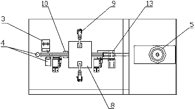 Detection sorting device for steel balls