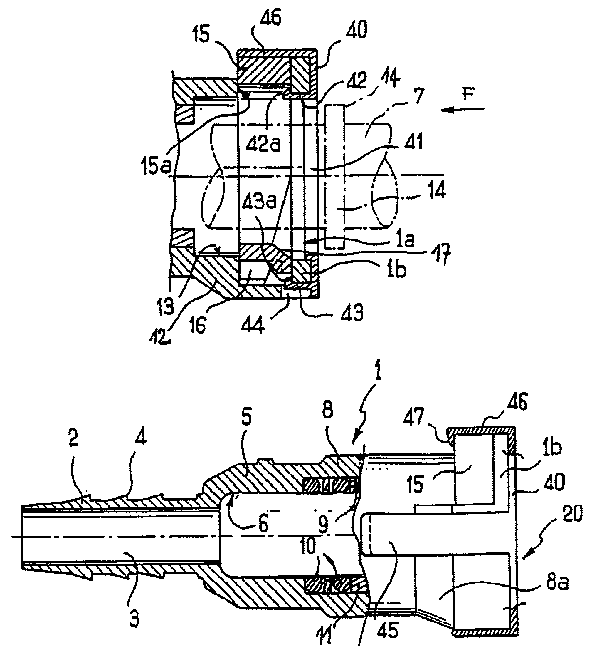 Fast coupler with connection indicator