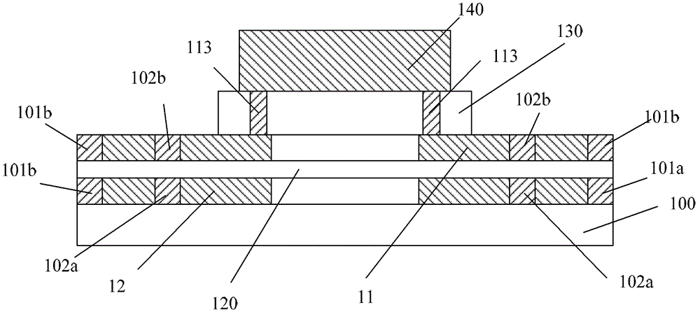 Semiconductor failure detection structure and formation method, method for detecting failure time