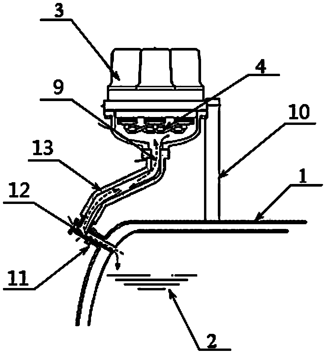 Pumpless circulation method for small skid-mounted evaporation gas reliquefaction and recovery device for liquefied natural gas