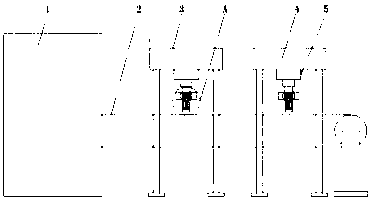 Invisible frame door shell molding line