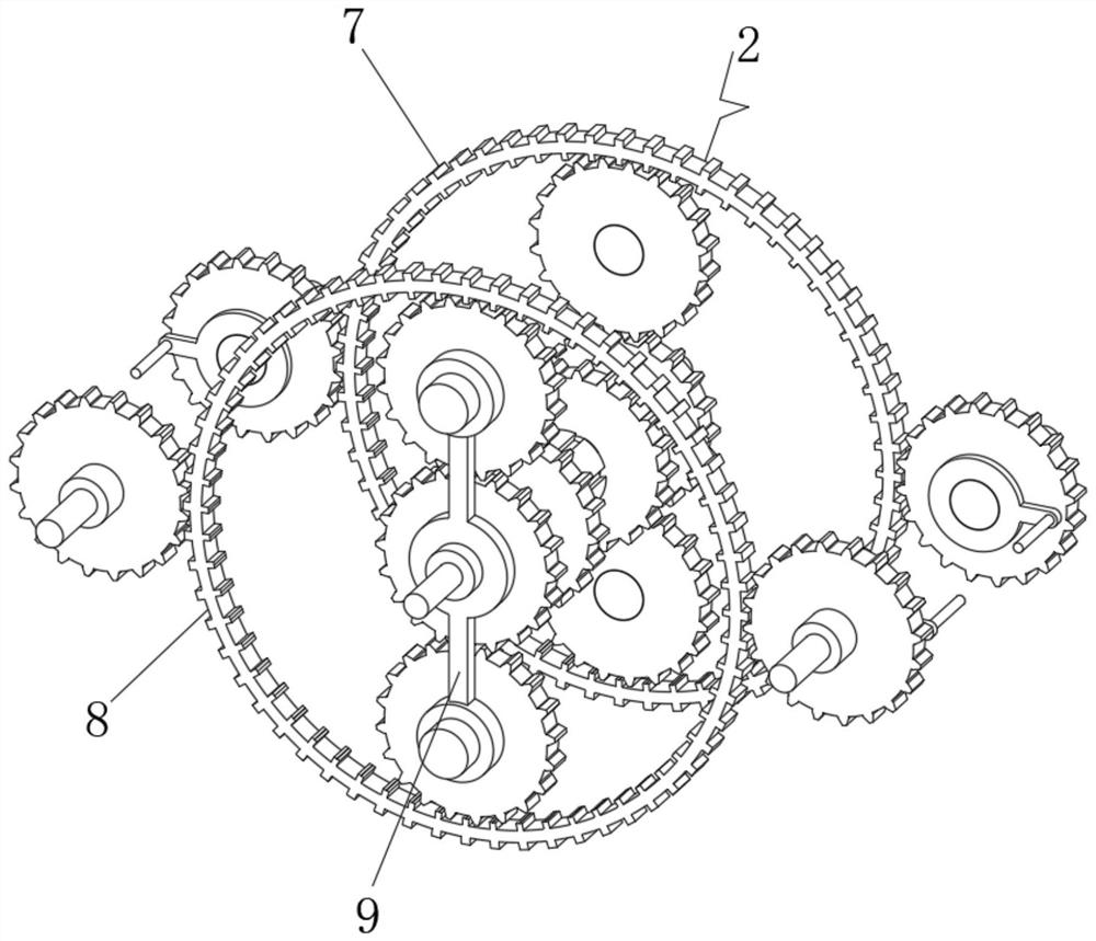 Reciprocating motion type flying shear mechanism